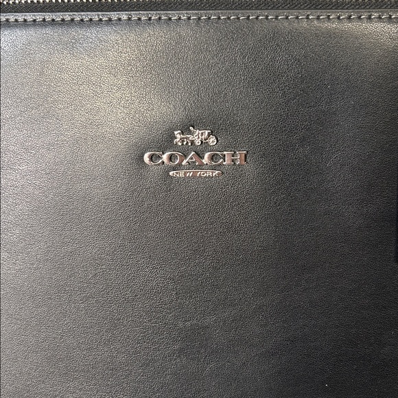 NWOT - Coach Black/silver Nina Tote for casual, business or travel. - Picture 9 of 10